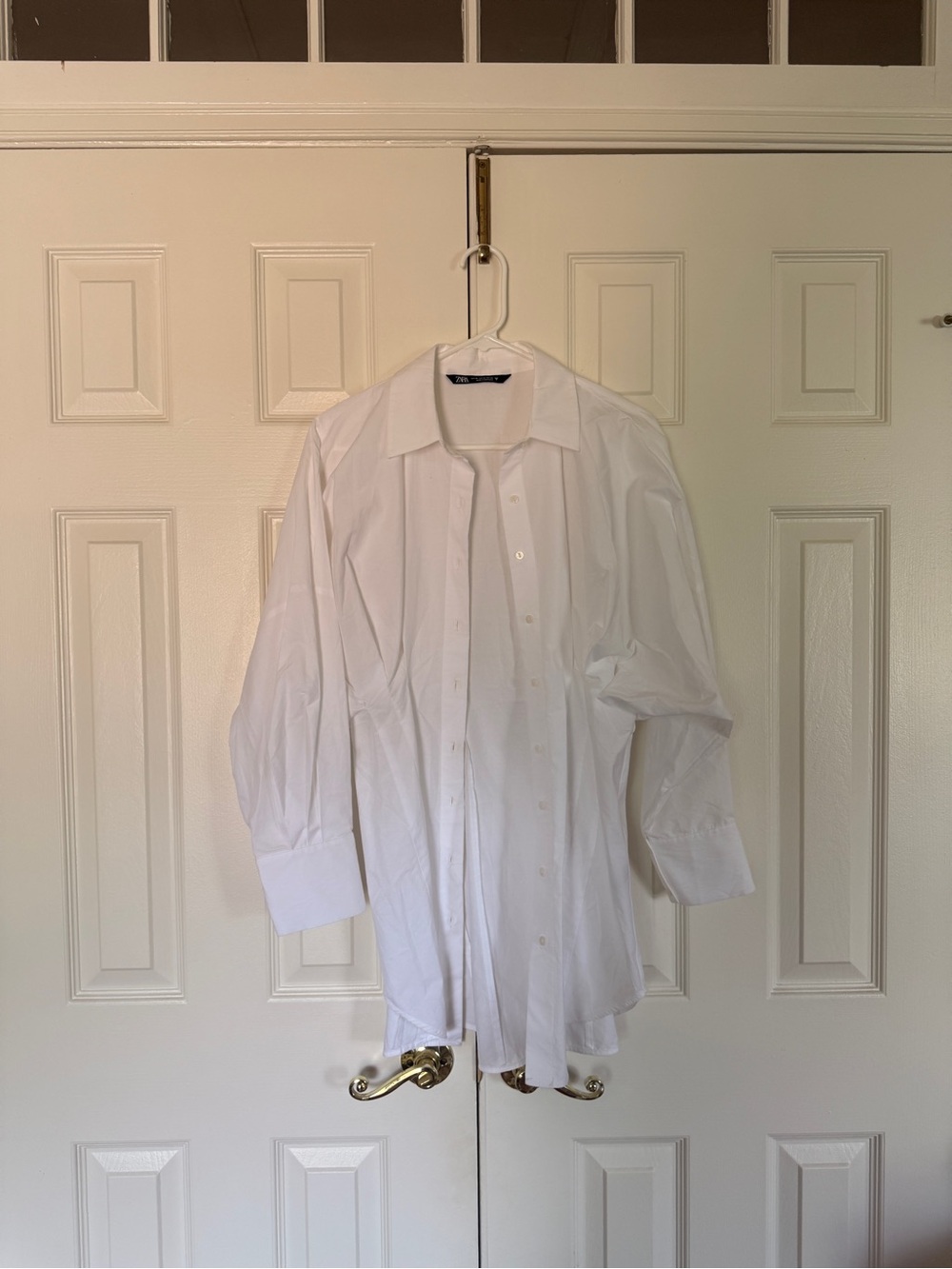 Zara Cinched Button Up Dress